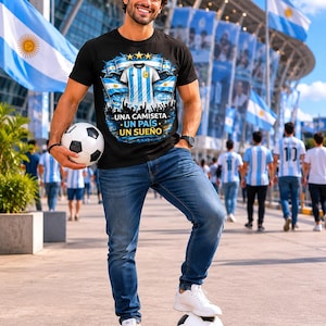 Argentina World Cup Champions Shirt - Etsy