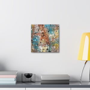 Modern Art Prints Abstract Designs replica from Pablo Barilari Canvas Stretched, Abstract Art Collection: Contemporary Wall Decor 0.75'' image 6