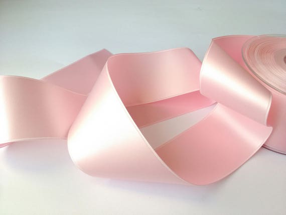 light pink satin ribbon