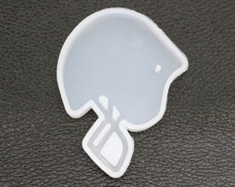 Football Helmet Pendant / Silicone Resin Mold