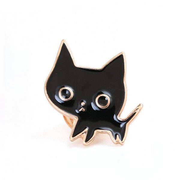 1PC Black Cat /  Brooches and  Pin  (0901-16)