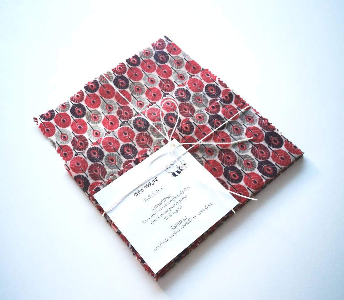 Lot de 3 Bee's Wraps