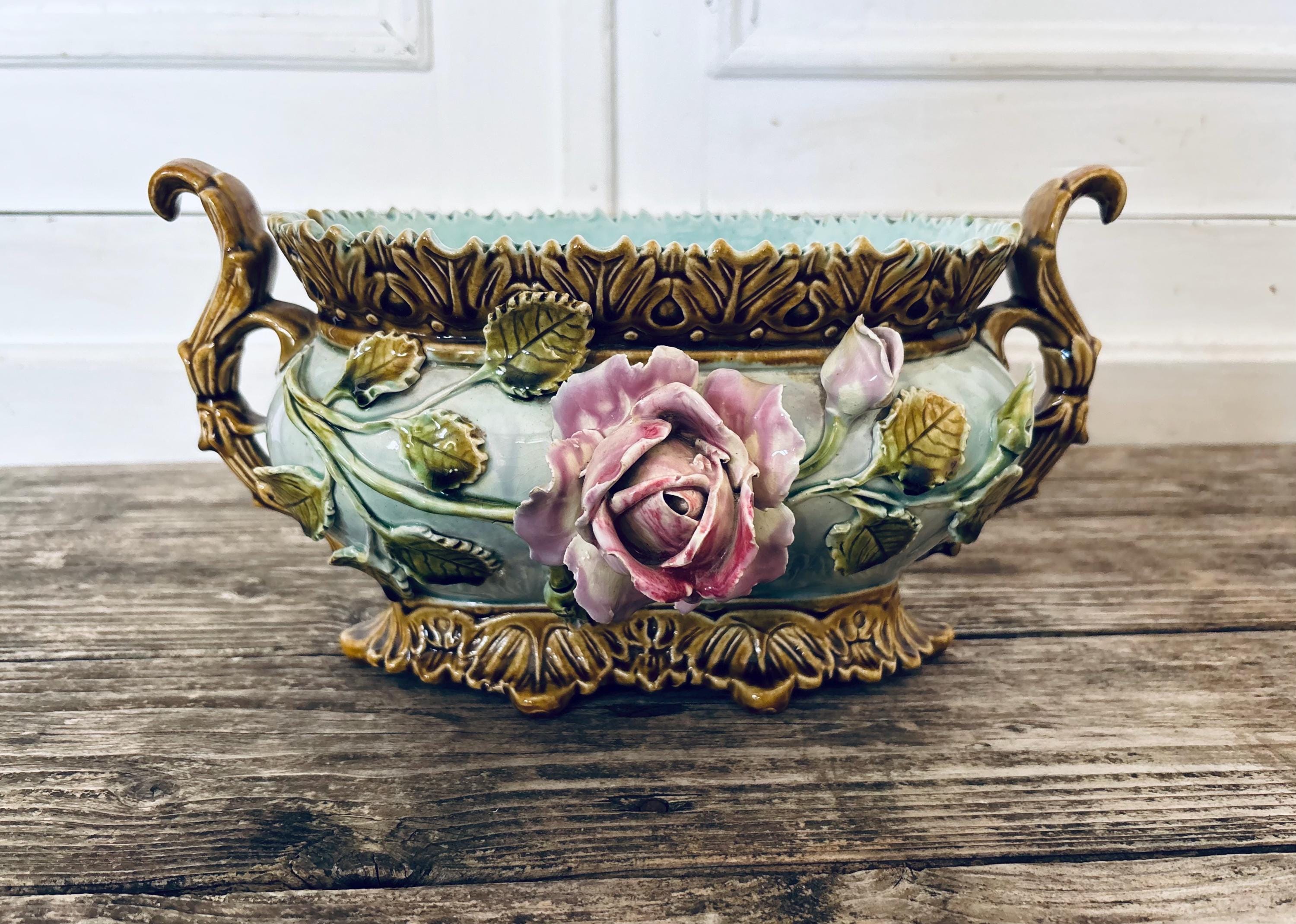 アンティークの竹の花瓶 - Etsy 日本