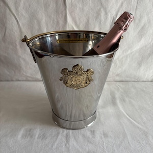 Joseph Perrier champagne bucket. Rare French ice bucket. Champagne bucket France. French ice bucket. Made in France