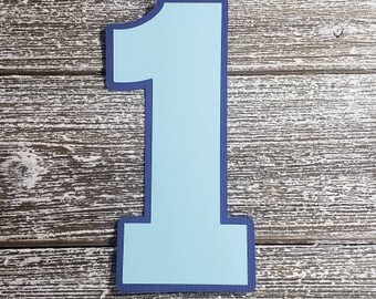 number cutout etsy