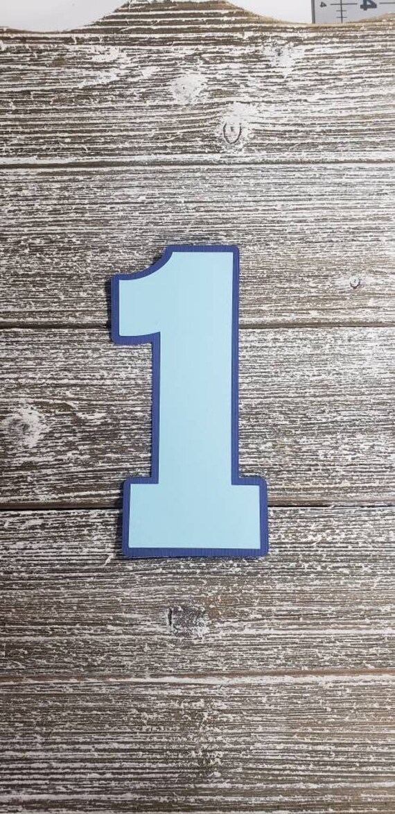 Number Cutout/ Choose Number - Etsy