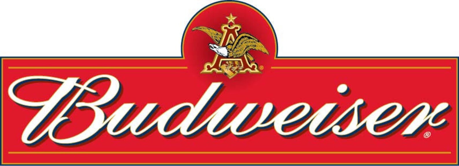 BUDWEISER Sticker Decal DIFFERENT SIZES Beer Bumper Window Bar Wall Etc