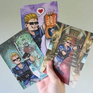 Conjunto Albert Bravo / Paquete Postal de 3 / Mini Impresiones