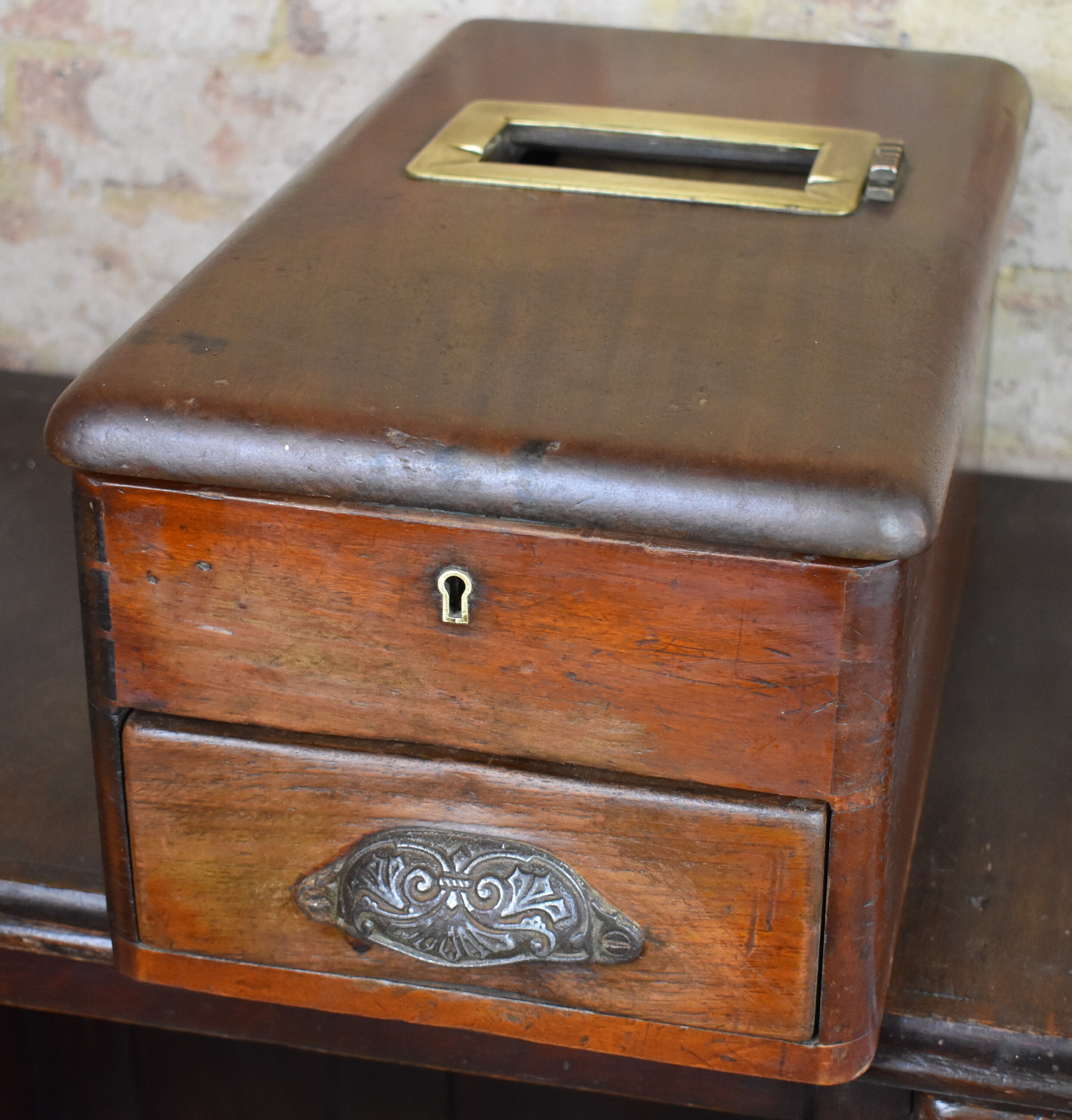 Antique Vintage O Brien Liverpool Cash Register Wooden Etsy