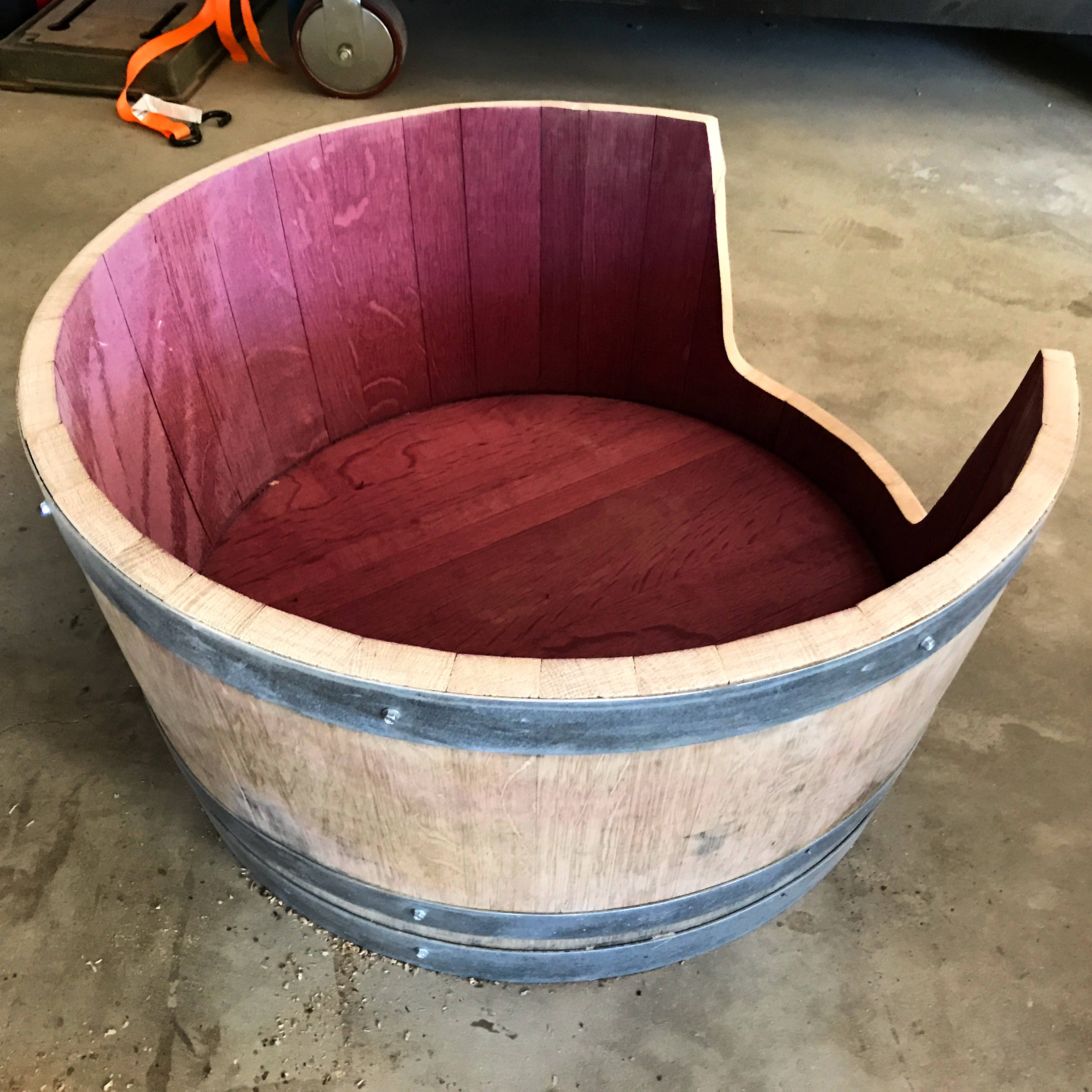 Wine Barrel Dog Bed Etsy