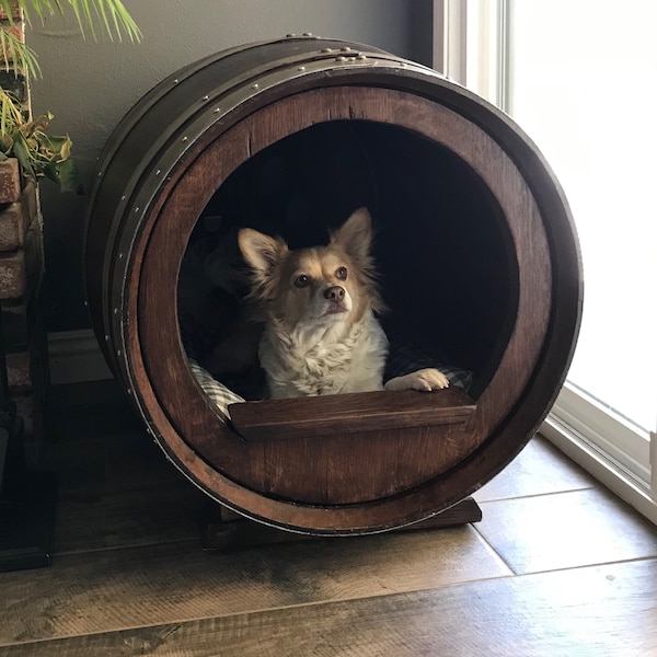 Wood Dog Bed - Etsy