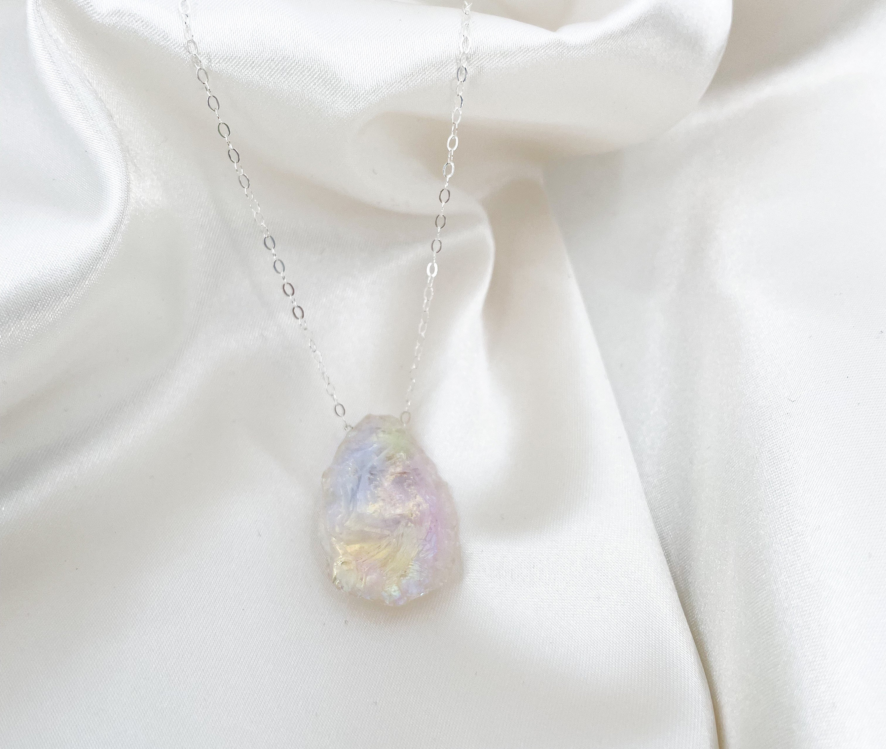 Angel Aura Quartz Necklace – Tayler Made Designs