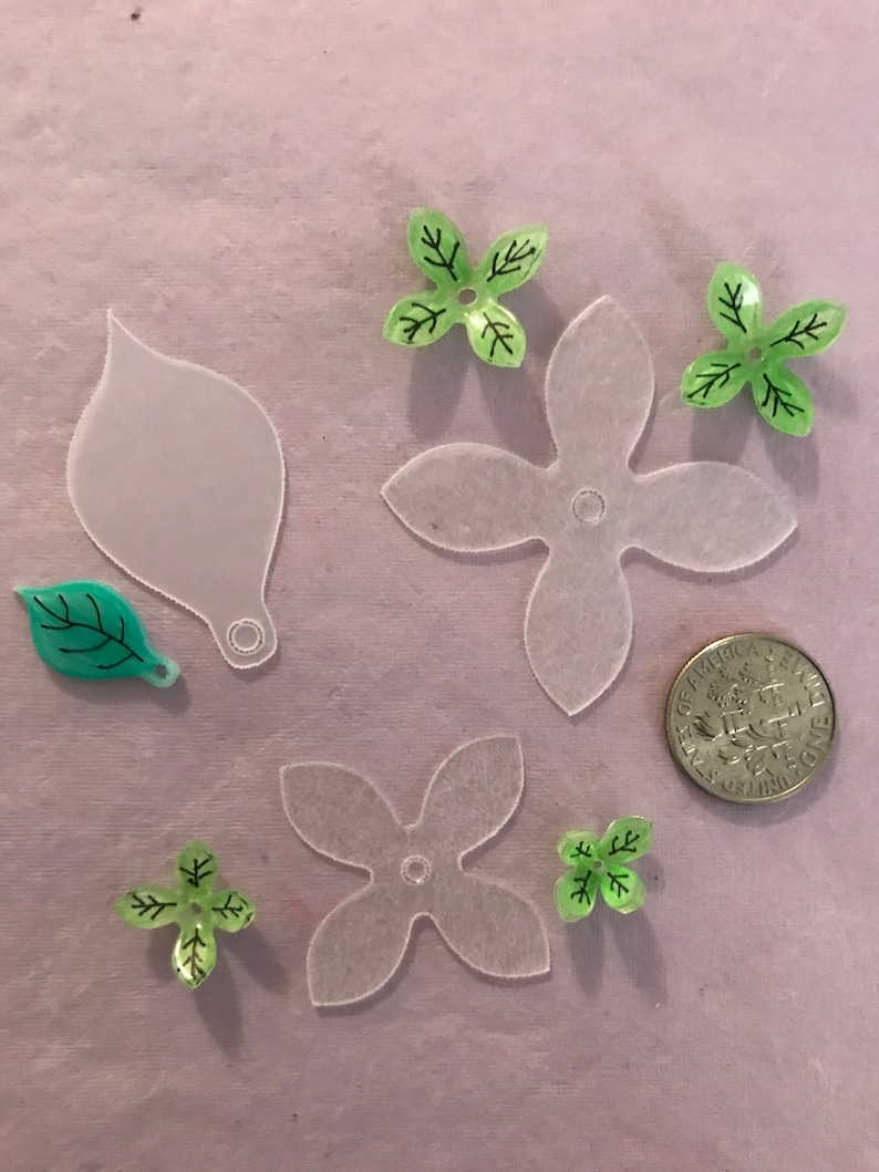 Shrinky-Bits Floral 1 20 pcs image 6