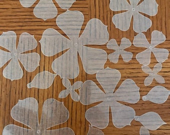 Shrinky-Bits Floral 1   20 pcs