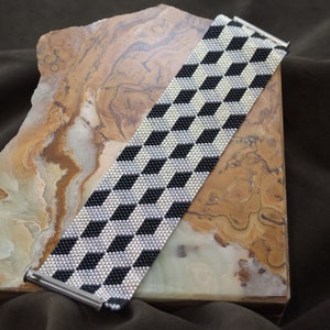 Cubist, even count peyote kit