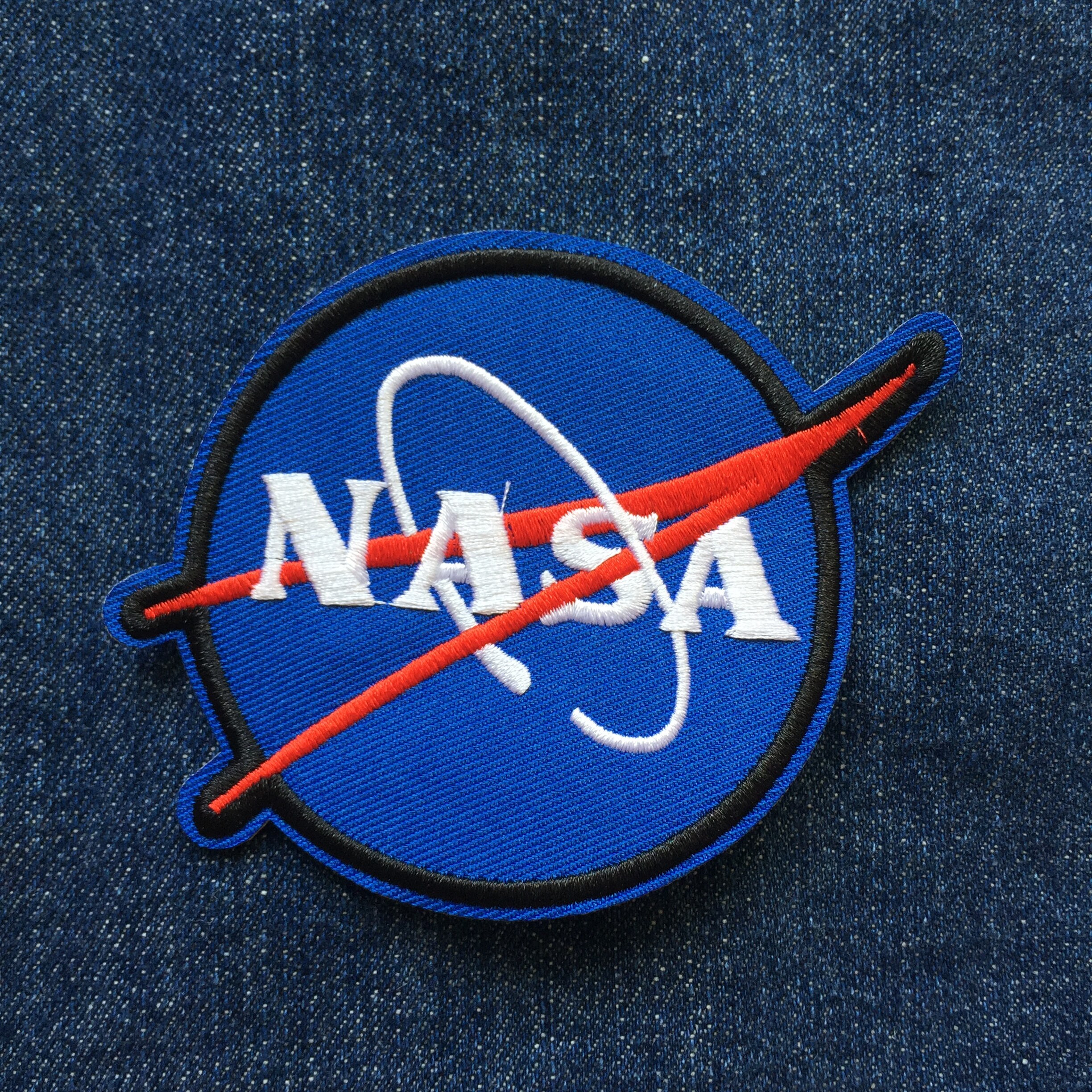 NASA Patch Iron on Patch Sew On Patch Embroidered Patch | Etsy