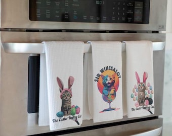 Cat Themed Tea Towels