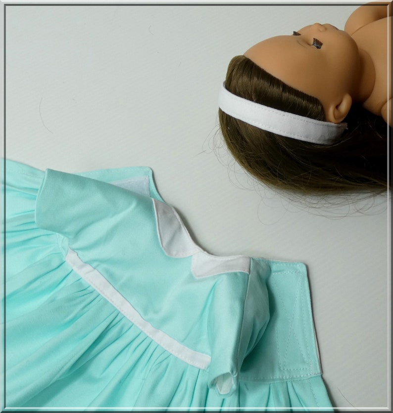 Dress and headband for Gotz doll 27 cm Just like me image 8