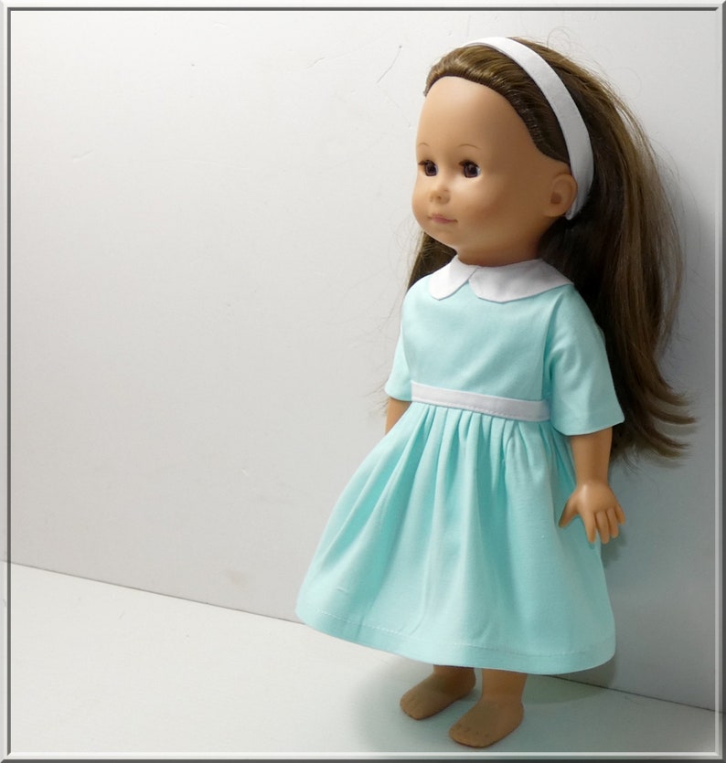Dress and headband for Gotz doll 27 cm Just like me image 4