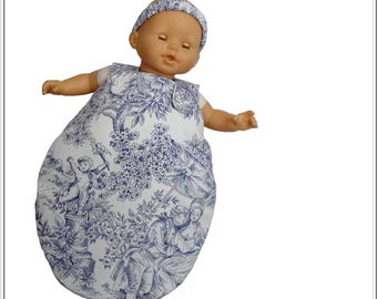 Sleeping bag and diaper for a 36cm Corolle baby doll