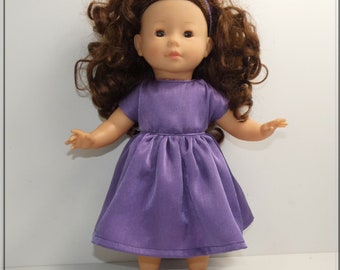 Kleid, Shorts und Stirnband für 36-cm-Puppe, Kleidung für 36-cm-MaCorolle-Puppe