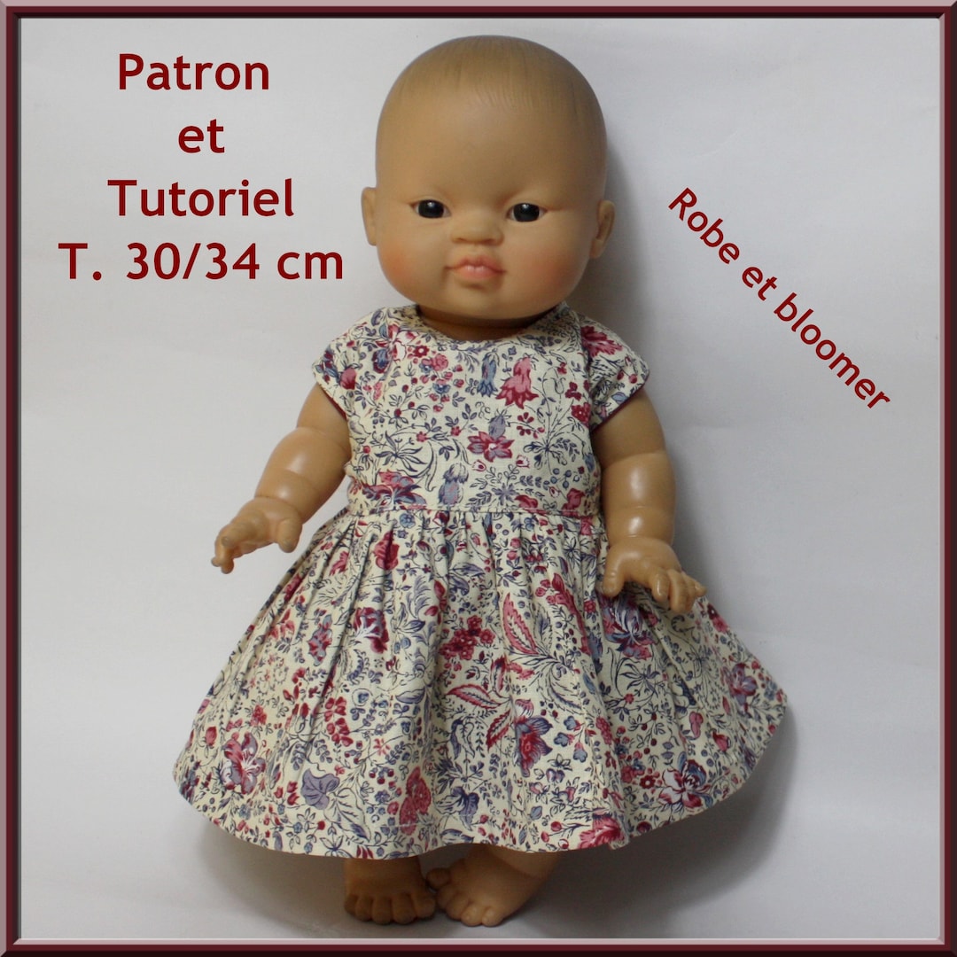 Patrons Gratuits Patron Vetement Poupon 30 Cm