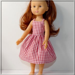 Robe en Dentelle Ancienne, maison de Poupée, Échelle 1/12 | ATELIER MINIATURE