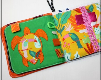 Livre Eveil Tissu Etsy