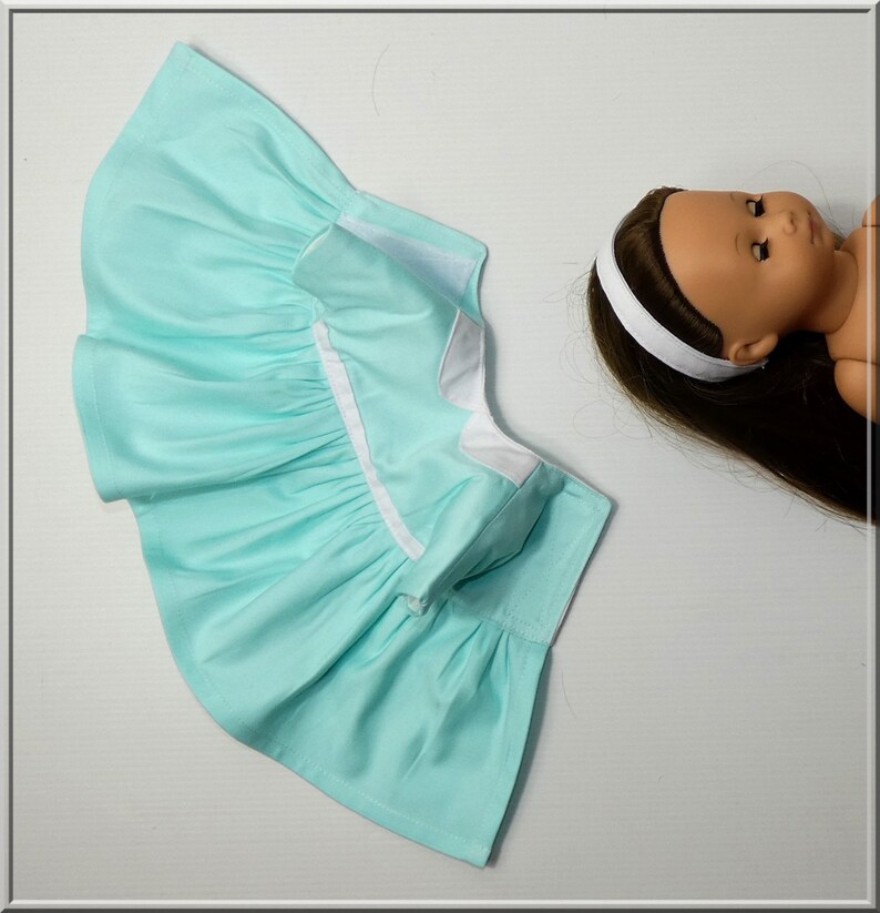 Dress and headband for Gotz doll 27 cm Just like me image 3