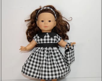 Dress, bag, shorts and headband for Ma Corolle 36 cm