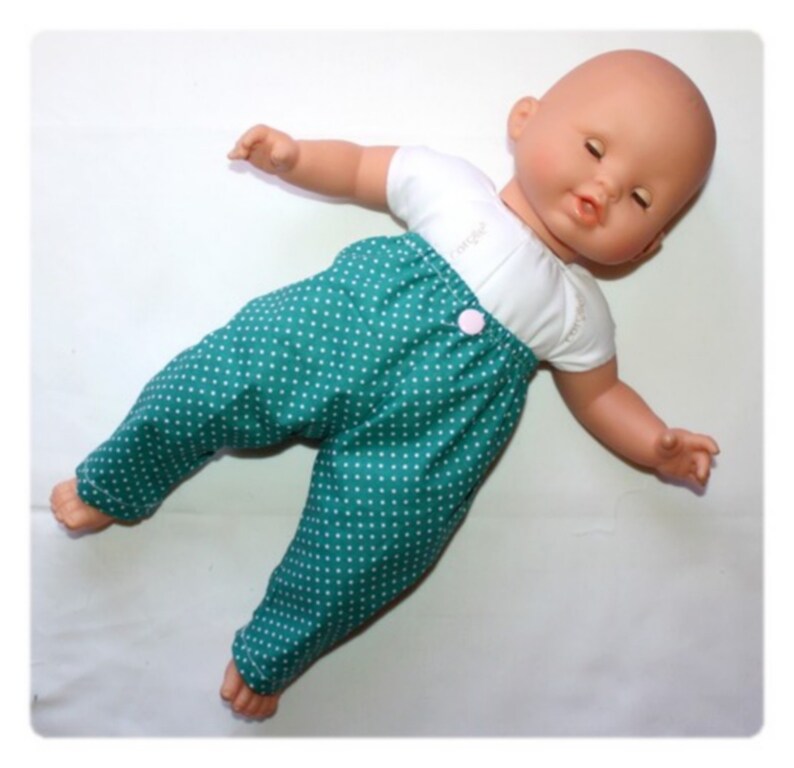 Tutoriel patron pantalon poupon 36 cm couture v??tement - Etsy France