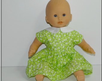 Kleid, Kragen, Claudine, Windel, Baby, Mo, zuerst, Corolla, 30 cm, Kleidungsstück, Baby, Corolla, Kleid, Kragen, Claudine, Windel, Baby, 30cm