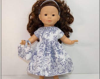 Dress, bag and shorts for Ma Corolle 36 cm