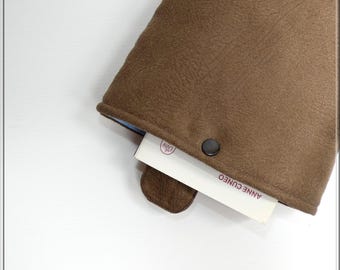 Paperback book cover with bookmark