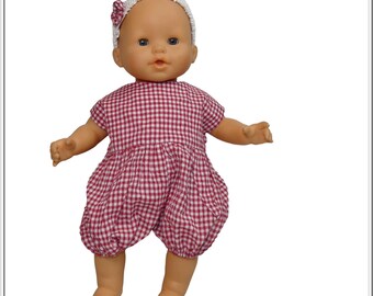 Romper and headband for 36cm Corolle baby doll