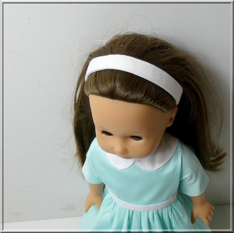 Dress and headband for Gotz doll 27 cm Just like me image 2