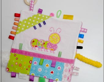 Plush toy with tag