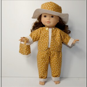 MANTEAU ET CHAPEAU Pour Poupee Ancienne EUR 15,00