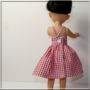 Robe En Soie Et Dentelle Pour Poupée 32-34 Cm – Pièce Unique Made In France