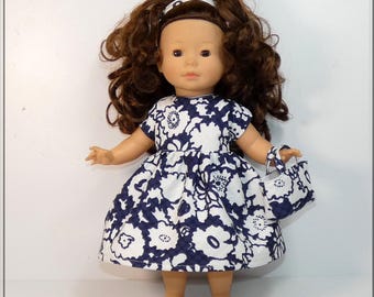 dress, bag, shorts and headband for Ma Corolle 36cm doll.