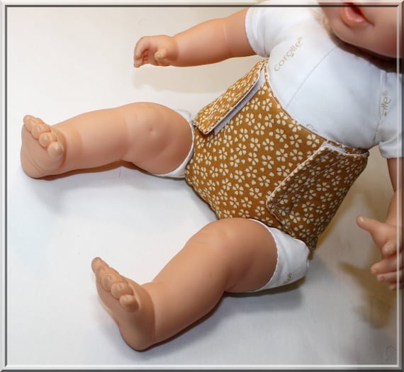 Couffin en tissu pour poupée de 36 cm - Petitcollin