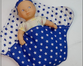 Travel blanket and diaper for Mini Câlin 20 cm Corolle