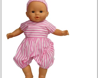 Romper and headband for 36cm Corolle baby doll
