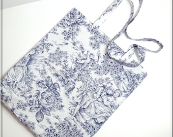 Tote bag: a fabric bag worn over the shoulder