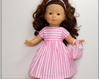 Dress, bag and shorts for a 36cm Ma Corolle doll