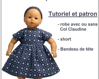 Tutorial, patter Dress, short babydoll 16.5