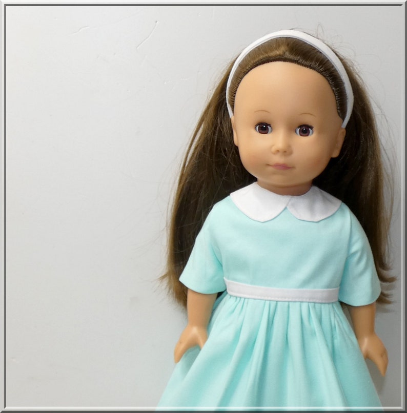 Dress and headband for Gotz doll 27 cm Just like me image 7