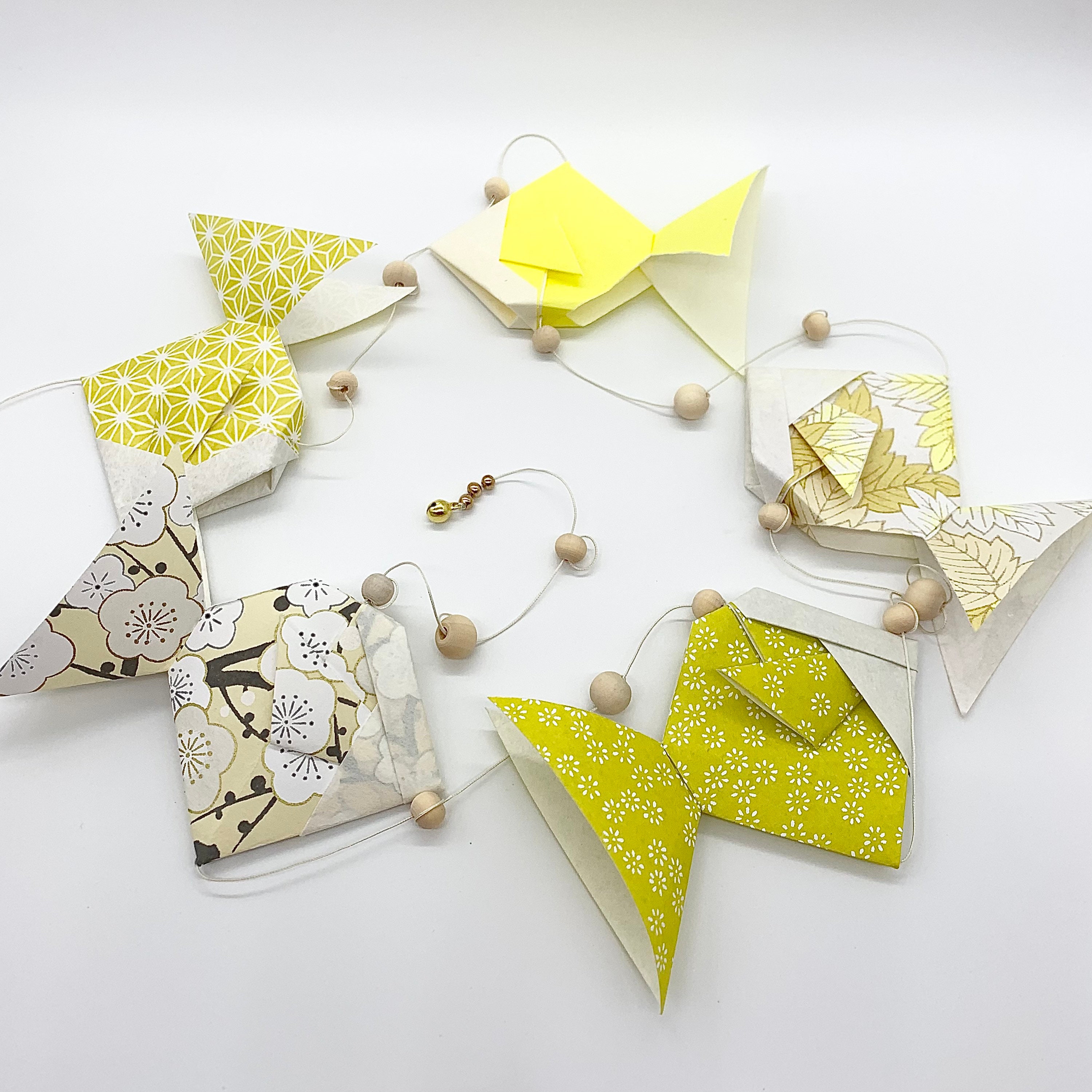 Guirlande de Poissons en Origami