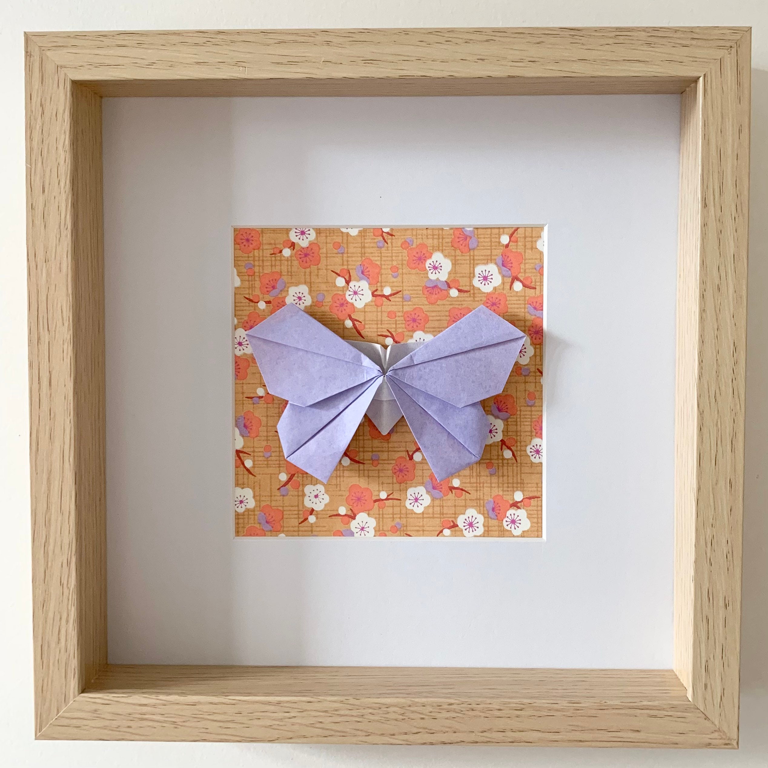 Cadre Papillon en Origami