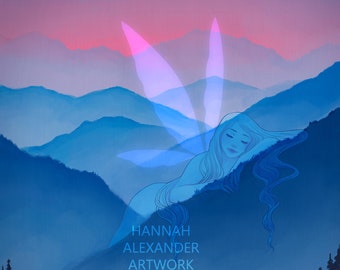 A3 Print: Mountain Fairy